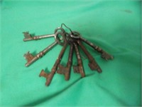 Metal Skeleton Keys