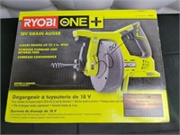 Ryobi 18V Drain Auger Tool Only