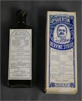 Antique Bottle of Dr. Guertin Nervine Syrope