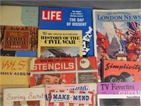 Vintage Magazines- WLS, London News, Life