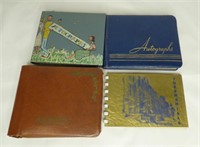 Vintage High School Autograph Books from 40's-50's