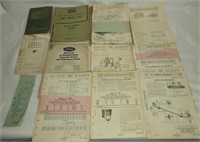 1930's-50's Ford Service Bulletins & Manuals