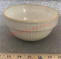 CROCK BOWL-CHECK OUT THE BOTTOM DESIGN