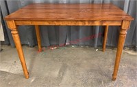 36” TALL TABLE W/HIDE AWAY BUTTERFLY LEAVES