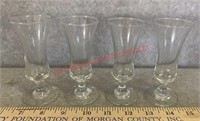 (4)SMALL DECORATIVE GLASSES