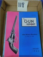 1960's - (12 Mos.) "The Gun Report" Magazines