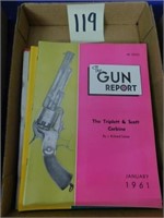 1961  - (12 Mos.) "The Gun Report" Magazines