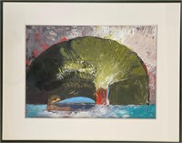 DAVID ALLEN HILL UNSIGNED PAINTING - NICELY FRAMED