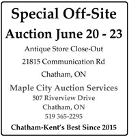 This Off-Site Auction Will Start June 20 at 4pm.