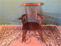 Wood Rocking Chair - Seat Needs Gluing