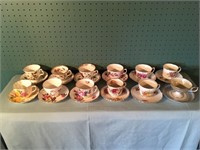 12 Tea Cup & Saucer Sets