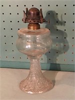 Daisy Pattern Oil Lamp