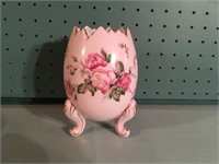 6" Porcelain Egg Vase