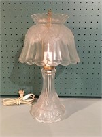 15" Crystal Lamp