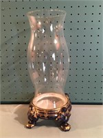 Glass Chimney Candle Holder