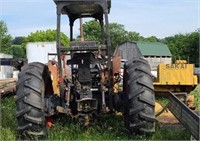 Case 1294 Tractor with Tiger Side cutter