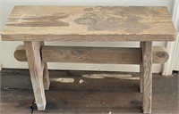 Vintage Wood Bench Seat