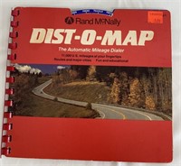 Rand McNally Dist-O-Map Mileage Dialer