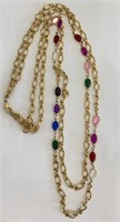 Multicolor Chain Necklace