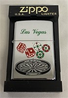 Zippo Las Vegas Lighter in Case
