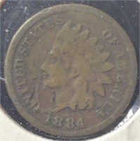 1884 Indian Cent