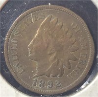 1892 Indian Cent