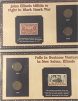 Stamp and Lincoln Cents Set