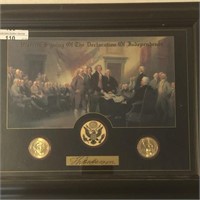 Framed Print Historic Signing of the Declaration