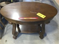 Oval table