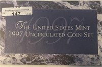 1997 UNC Mint Coin Set