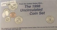 1998 UNC Mint Coin Set