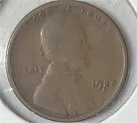 1925-S Lincoln Cent VG