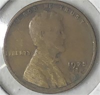 1925-S Lincoln Cent VF