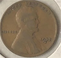 1932-D Lincoln Cent Fine