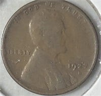 1927-S Lincoln Cent Fine
