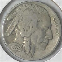 1936-S Buffalo Nickel