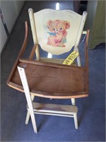 Vintage high chair & Dress form