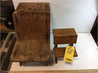 Vintage step stools