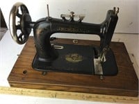 Antique New Home sewing machine