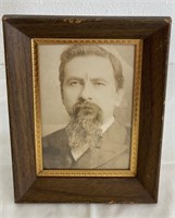 Vintage Framed Man's Portrait