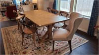 9PC TABLE & CHAIRS