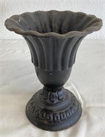 Cast Iron Footed Vase