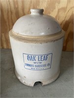 Oak Leaf "Simmons Hardware Co." Waterer