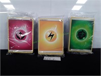 (3) Packs of Pokémon Energy Trading Cards
