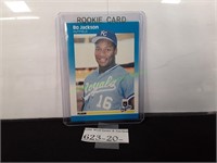 1987 Fleer Bo Jackson Rookie Baseball Card