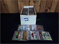 600-800 Football Cards In Plastic Holders