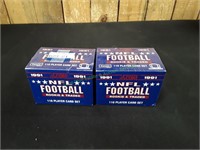 (2) 1991 Score Update Sealed Football Sets