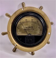 Brass Cape Cod wind indicator, 4" diameter