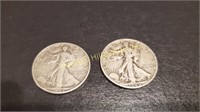 1940, 1943 Walking Liberty