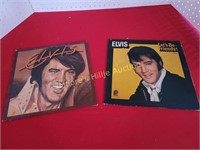2 Vintage Elvis 33 1/3 Lp Albums